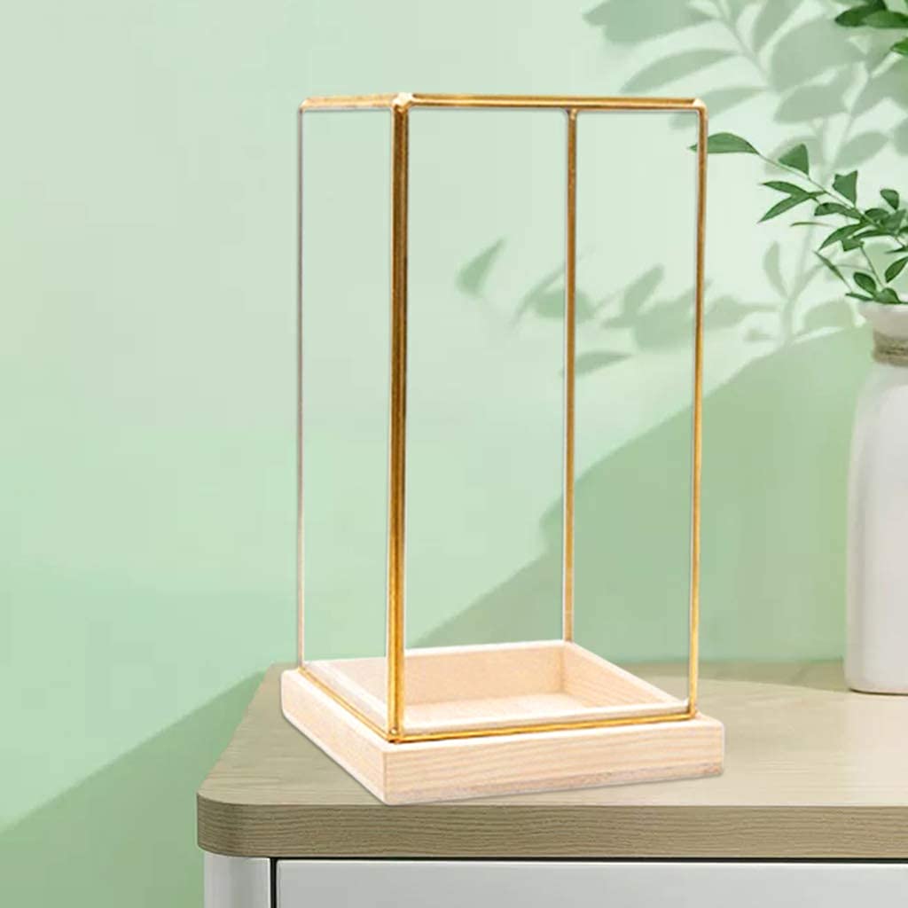 非売品　メナード　ノベルティ　ラタン　ガラス　ディスプレイ　ケース　美品 楽天市場】ブラスフレーム ガラスケース ディスプレイボックス トール